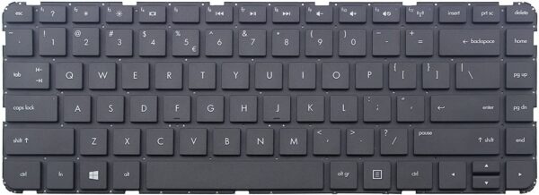 New For HP Pavilion Sleekbook 14-b001xx 14-b010us Black US Keyboard No Frame