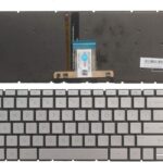 New Laptop Replacement Keyboard Fit HP Pavilion 14-CE 14-CE0064ST 14-CE0068ST 14-CE0008CA US Layout (Sliver with Backlight)
