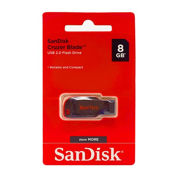 SanDisk Cruzer Blade USB Flash Drive 8GB-SDCZ50-008G-B35