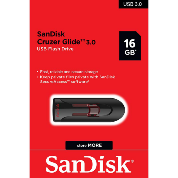 SanDisk Cruzer Glide™ 3.0 USB Flash Drive 16GB-SDCZ600-016G-G35 - Image 2